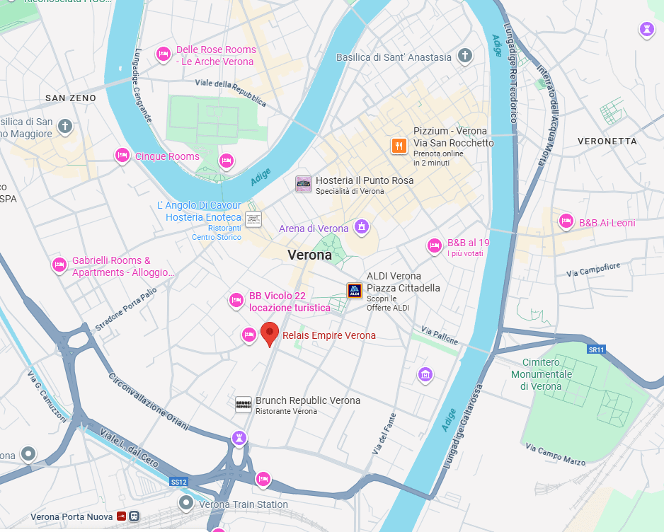 Hotel Verona centro | Relais Empire B&B e Appartamenti vicino Arena